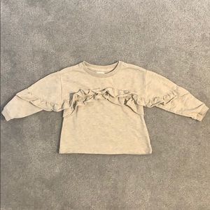 Toddler Ruffle Sweatshirt